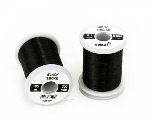 Mono Thread, 0.1 mm, Black Smoke